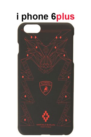 画像1: MARCELO BURLON マルセロ ブロン LAMBORGHINI 6 CASE PLUS【iPhone6 Plus/6s Plus】{MMPA004S7008283-1020-AGS}