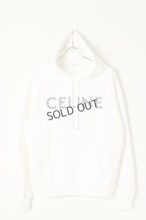 画像1: {SOLD}CELINE セリーヌ Studs Hoodie{-BAS}