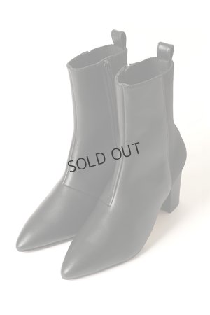 画像1: {SOLD}DOUBLE STANDARD CLOTHING ダブルスタンダードクロージング ニットコンビミドルブーツ{-BBA}
