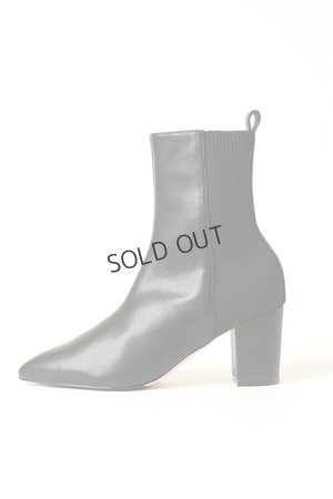 画像2: {SOLD}DOUBLE STANDARD CLOTHING ダブルスタンダードクロージング ニットコンビミドルブーツ{-BBA}