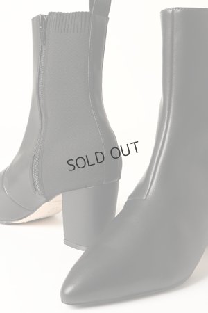 画像5: {SOLD}DOUBLE STANDARD CLOTHING ダブルスタンダードクロージング ニットコンビミドルブーツ{-BBA}