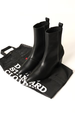 画像8: 【 40%OFF セール42,900円→25,740円】 DOUBLE STANDARD CLOTHING ダブルスタンダードクロージング ニットコンビミドルブーツ{-BBA}