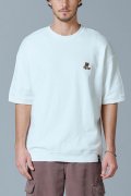 ダブスタ ダブルスタンダードクロージング｜DOUBLE STANDARD CLOTHING D/him ベア刺繍Tシャツ{-BES}