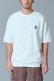 画像1: ダブスタ ダブルスタンダードクロージング｜DOUBLE STANDARD CLOTHING D/him ベア刺繍Tシャツ{-BES} (1)