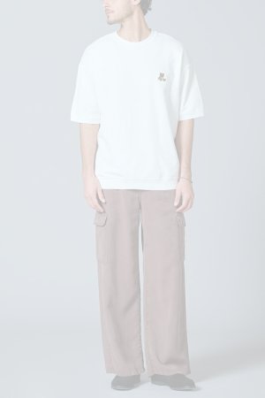 画像3:  {SOLD} ダブスタ ダブルスタンダードクロージング｜DOUBLE STANDARD CLOTHING D/him ベア刺繍Tシャツ{-BES}