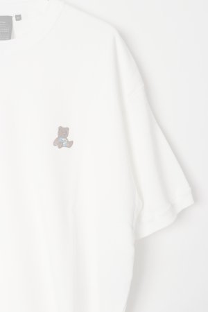 画像7:  {SOLD} ダブスタ ダブルスタンダードクロージング｜DOUBLE STANDARD CLOTHING D/him ベア刺繍Tシャツ{-BES}