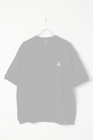 画像4:  {SOLD} ダブスタ ダブルスタンダードクロージング｜DOUBLE STANDARD CLOTHING D/him ベア刺繍Tシャツ{-BES}