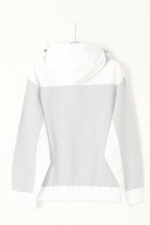 画像5:   DOUBLE STANDARD CLOTHING ダブルスタンダードクロージング 30/7裏毛+メモリーツイル パーカー{-BAA}