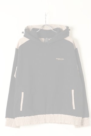 画像1:   DOUBLE STANDARD CLOTHING ダブルスタンダードクロージング 30/7裏毛+メモリーツイル パーカー{-BAA}