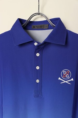 画像2: 【 50%OFF セール30,800円→15,400円】 G/FORE ジーフォア MENS Gradation Print Jersey ポロシャツ{-BCS}
