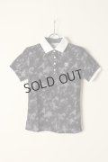 G/FORE ジーフォア WOMENS Tiedye Print Jersey ポロシャツ{-BCS}