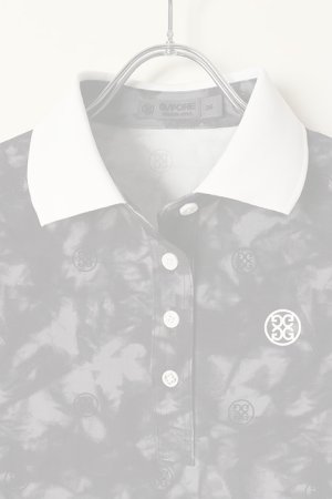 画像2:   G/FORE ジーフォア WOMENS Tiedye Print Jersey ポロシャツ{-BCS}