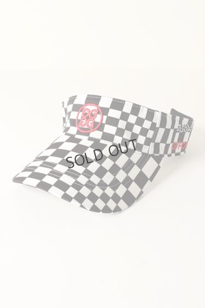 画像1: {SOLD}G/FORE ジーフォア GEOMETRIC PRINT VISOR{-BCS}