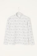  G/FORE ジーフォア WOMENS COLORADOレイヤードロゴ 長袖モックネック{-BBA}
