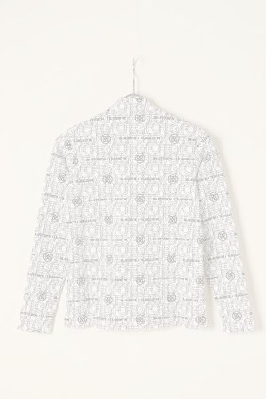 画像4:   G/FORE ジーフォア WOMENS COLORADOレイヤードロゴ 長袖モックネック{-BBA}