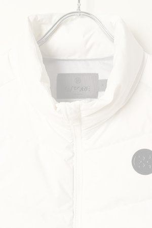 画像2:   G/FORE ジーフォア MENS レイヤードロゴエンボス ダウンベスト{-BBA}