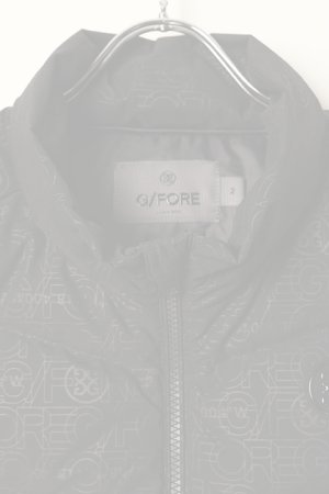 画像2:   G/FORE ジーフォア MENS レイヤードロゴエンボス ダウンベスト{-BBA}