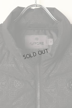 画像2: {SOLD}G/FORE ジーフォア MENS レイヤードロゴエンボス ダウンベスト{-BBA}