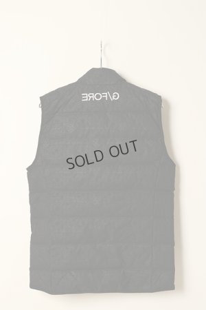 画像7: {SOLD}G/FORE ジーフォア MENS レイヤードロゴエンボス ダウンベスト{-BBA}