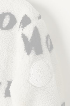 画像2:  {SOLD} MONCLER モンクレール ZIP JACKET CARDIGAN PILE LOGO {HM08G77000899AJ-090-BJA}  :08G77000899090 