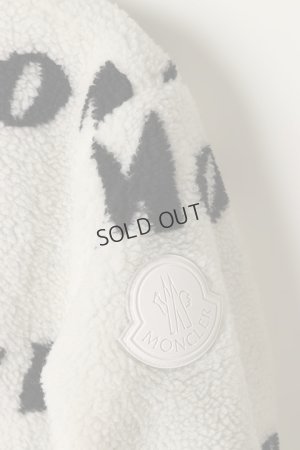 画像2: {SOLD}MONCLER モンクレール ZIP JACKET CARDIGAN PILE LOGO{HM08G77000899AJ-090-BJA}