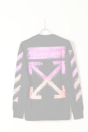 画像4:   Off-white｜オフホワイト MARKER L/S TEE{0MAB001R21JER-BLK-BAS}