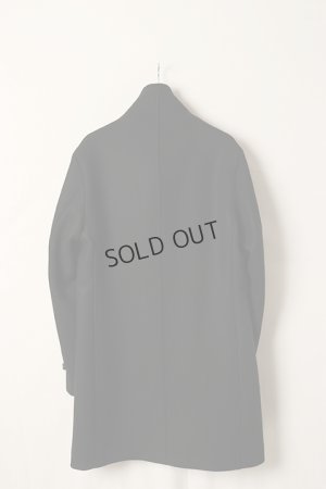 画像2: {SOLD}junhashimoto ジュンハシモト STAND COLLAR COAT{-BCA}