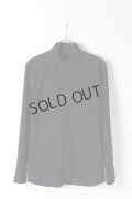 {SOLD}junhashimoto ジュンハシモト TAFFETA JERSEY HORIZONTAL SHIRTS{-BJA}