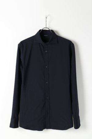 画像1: 【 ポイント10倍 】junhashimoto ジュンハシモト TAFFETA JERSEY HORIZONTAL SHIRTS{-BJA}