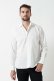 画像1: {SOLD}junhashimoto ジュンハシモト U.S.O.LINEN SHIRTS{-BDS} (1)