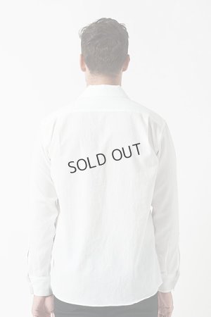 画像3: {SOLD}junhashimoto ジュンハシモト U.S.O.LINEN SHIRTS{-BDS}