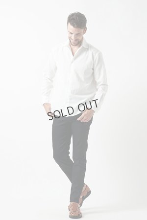 画像4: {SOLD}junhashimoto ジュンハシモト U.S.O.LINEN SHIRTS{-BDS}