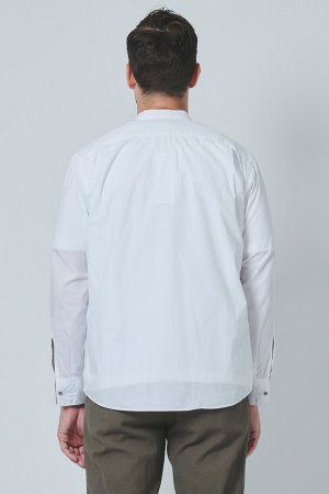 画像4: 【 30%OFF セール36,300円→25,410円】 junhashimoto ジュンハシモト BANDCOLLAR SHIRT{-BES}