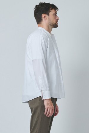 画像5: 【 30%OFF セール36,300円→25,410円】 junhashimoto ジュンハシモト BANDCOLLAR SHIRT{-BES}