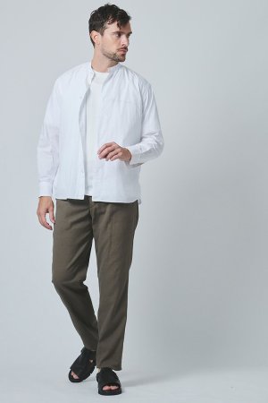 画像6: 【 30%OFF セール36,300円→25,410円】 junhashimoto ジュンハシモト BANDCOLLAR SHIRT{-BES}