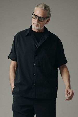 画像1: junhashimoto ジュンハシモト 7SLEEVE SHIRTS{-BEA}