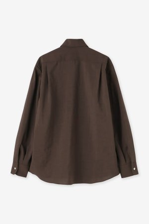 画像2: junhashimoto ジュンハシモト HORIZONTALCOLLAR SHIRT{-BFS}