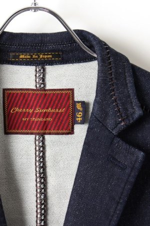 画像3: Cherry Sunburst チェリーサンバースト STRETCH JOGG DENIM #0 OVERLOCK JACKET{-AIS}