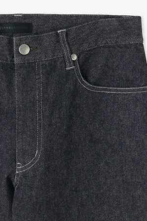 画像4: junhashimoto ジュンハシモト SEMI FLARE DENIM{-BFS}