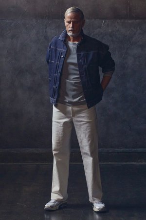 画像4: junhashimoto ジュンハシモト SEMI FLARE DENIM{-BFS}