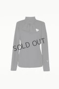 {SOLD}CPG GOLF シーピージーゴルフ 袖タックボウタイシャツ{-BDA}