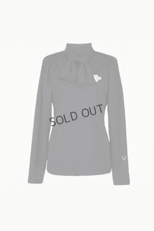 画像1: {SOLD}CPG GOLF シーピージーゴルフ 袖タックボウタイシャツ{-BDA}