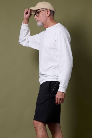 画像2: junhashimoto ジュンハシモト TUCK SWEAT SHIRT{-BFS}