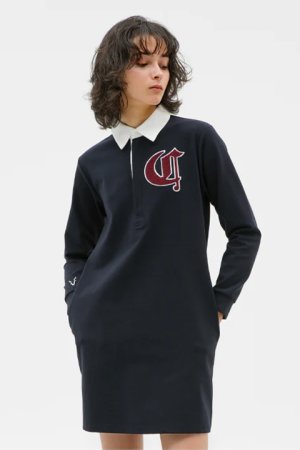 画像1: 【周年記念 24%OFF ｜39,600円→30,096円】 CPG GOLF シーピージーゴルフ ラグビージャージワンピース{-BDA}