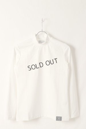 画像2: {SOLD}CPG GOLF シーピージーゴルフ モックネックロゴプリントLS{-BDA}