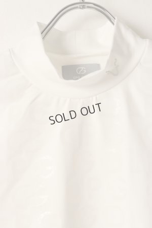 画像3: {SOLD}CPG GOLF シーピージーゴルフ モックネックロゴプリントLS{-BDA}