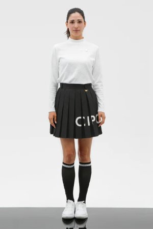 画像6: 【 40%OFF セール36,300円→21,780円】 CPG GOLF シーピージーゴルフ ロゴジャガード柄モックネックLS{-BDA}