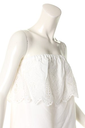 画像5: AULA AILA アウラアイラ FLOWER HEM LACE TOP{-AES}