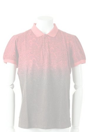 画像1:   ETRO エトロ POLO STAMPATA DEGRADE　ポロシャツ{-ACS}