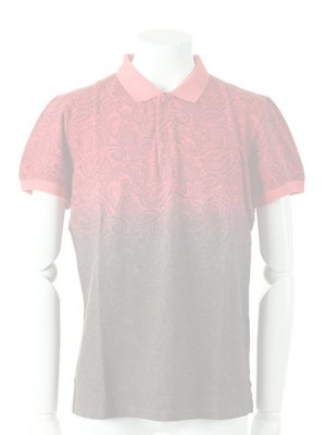 画像2:   ETRO エトロ POLO STAMPATA DEGRADE　ポロシャツ{-ACS}
